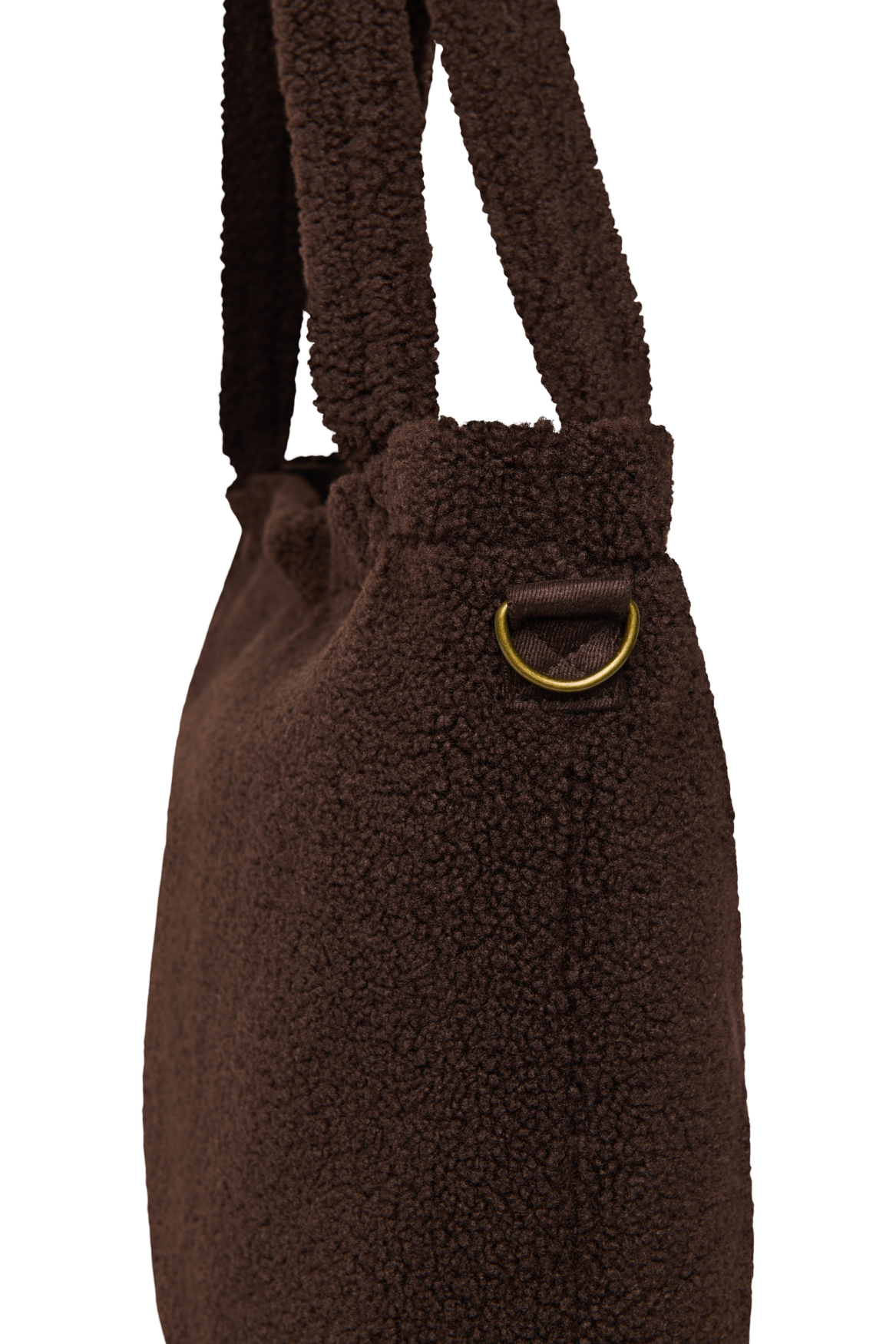 Studio Noos - Tasche "Rib Puffy Mom Bag" | dark brown
