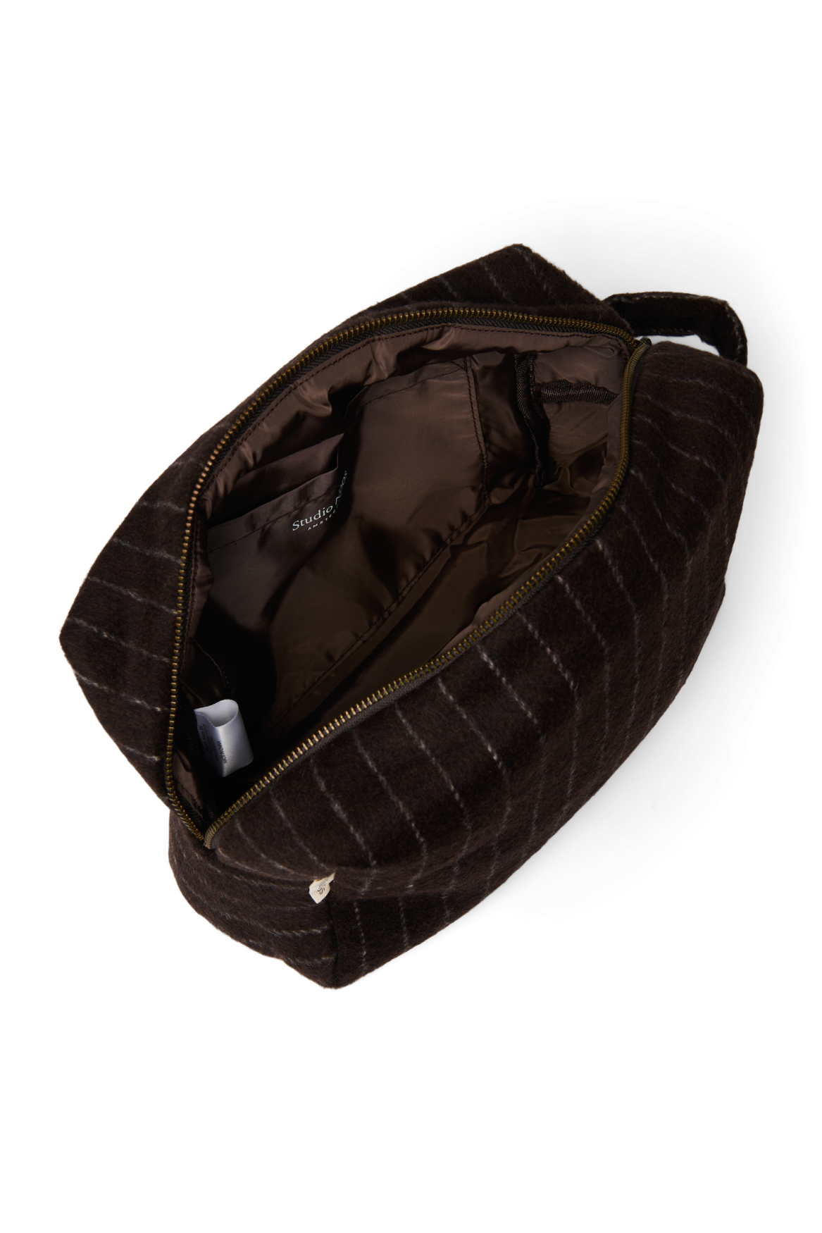 Studio Noos - Kosmetiktasche "Flannel Chalkstripe Toiletry Bag" | verschiedene Farben