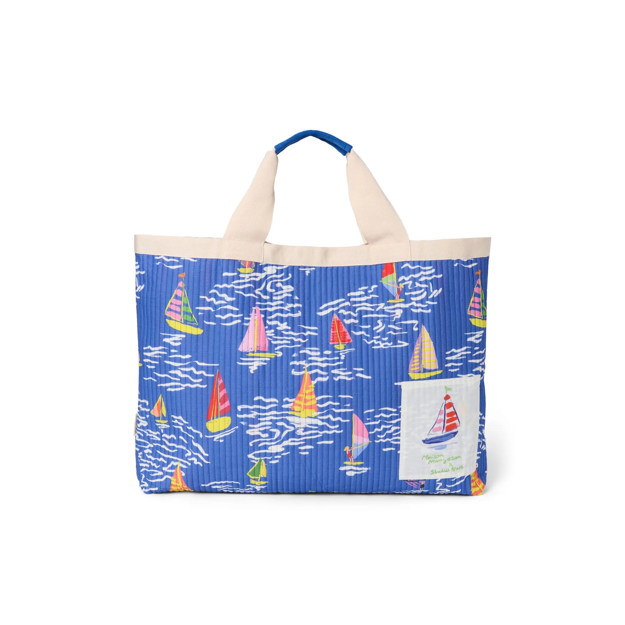 Studio Noos x Maison Mangostan - Strand-Tasche "Beach Bag" | braces