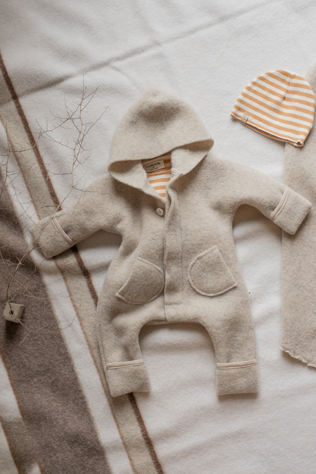 1 + in the Family - Polaranzug "Bjorn" | beige