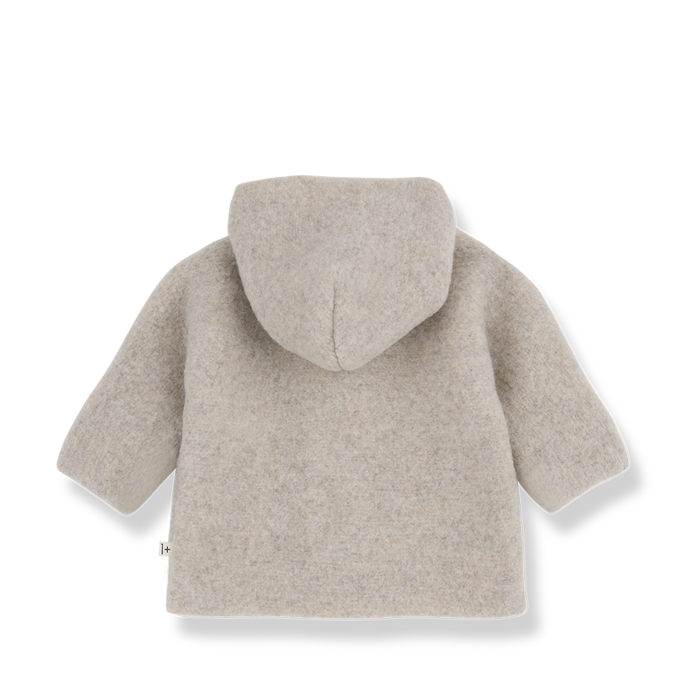 1 + in the Family - Kapuzenjacke "Jannick" | beige