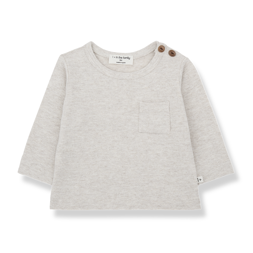 1 + in the Family - Langarmshirt "Oriol" | rice