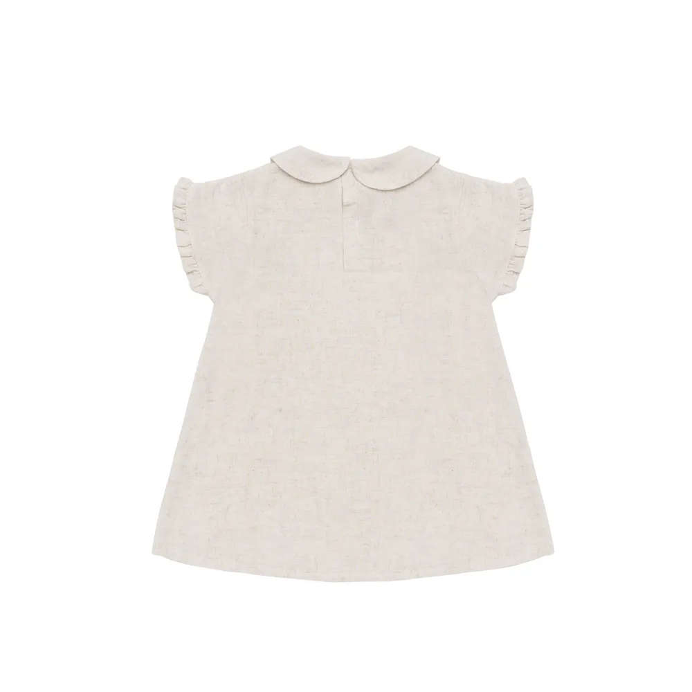 Donsje - Kleid "Flien Dress" | birch melange