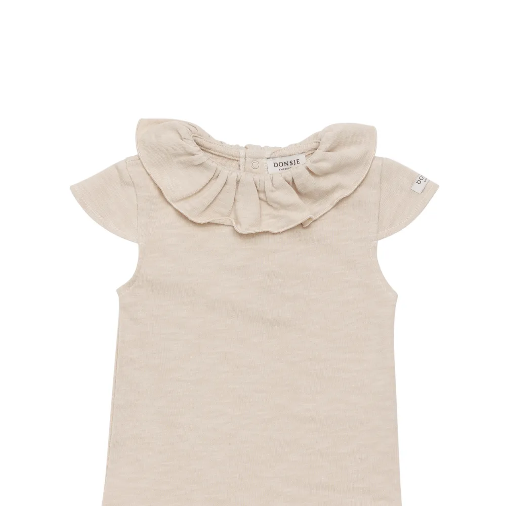 Donsje - Body "Litzy Bodysuit" | soft sand