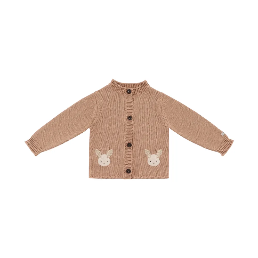 Donsje - Cardigan "Danta Cardigan  Fluffy Bunny" | rose mocha