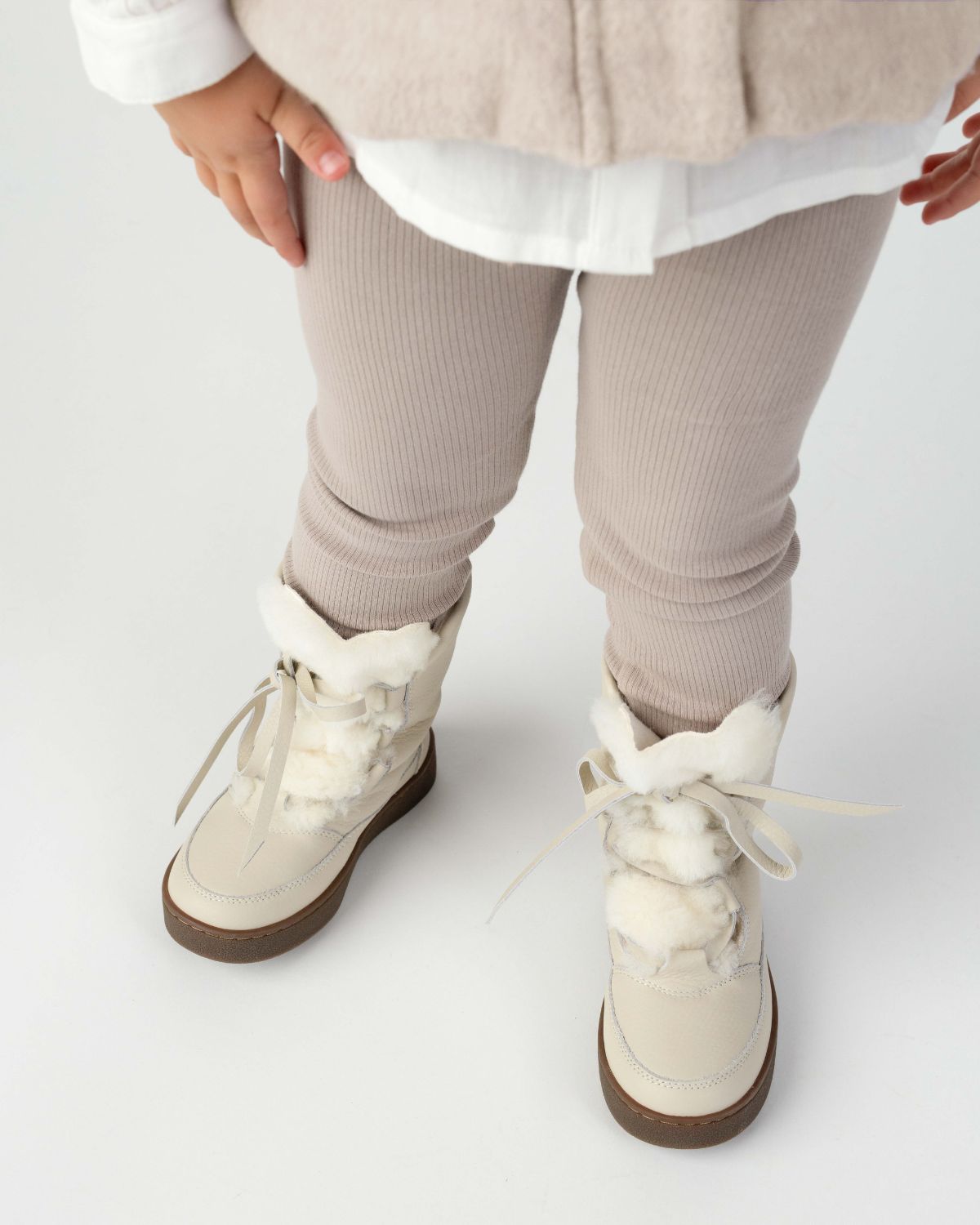 Donsje -  "Affy Leggings" | grey violet