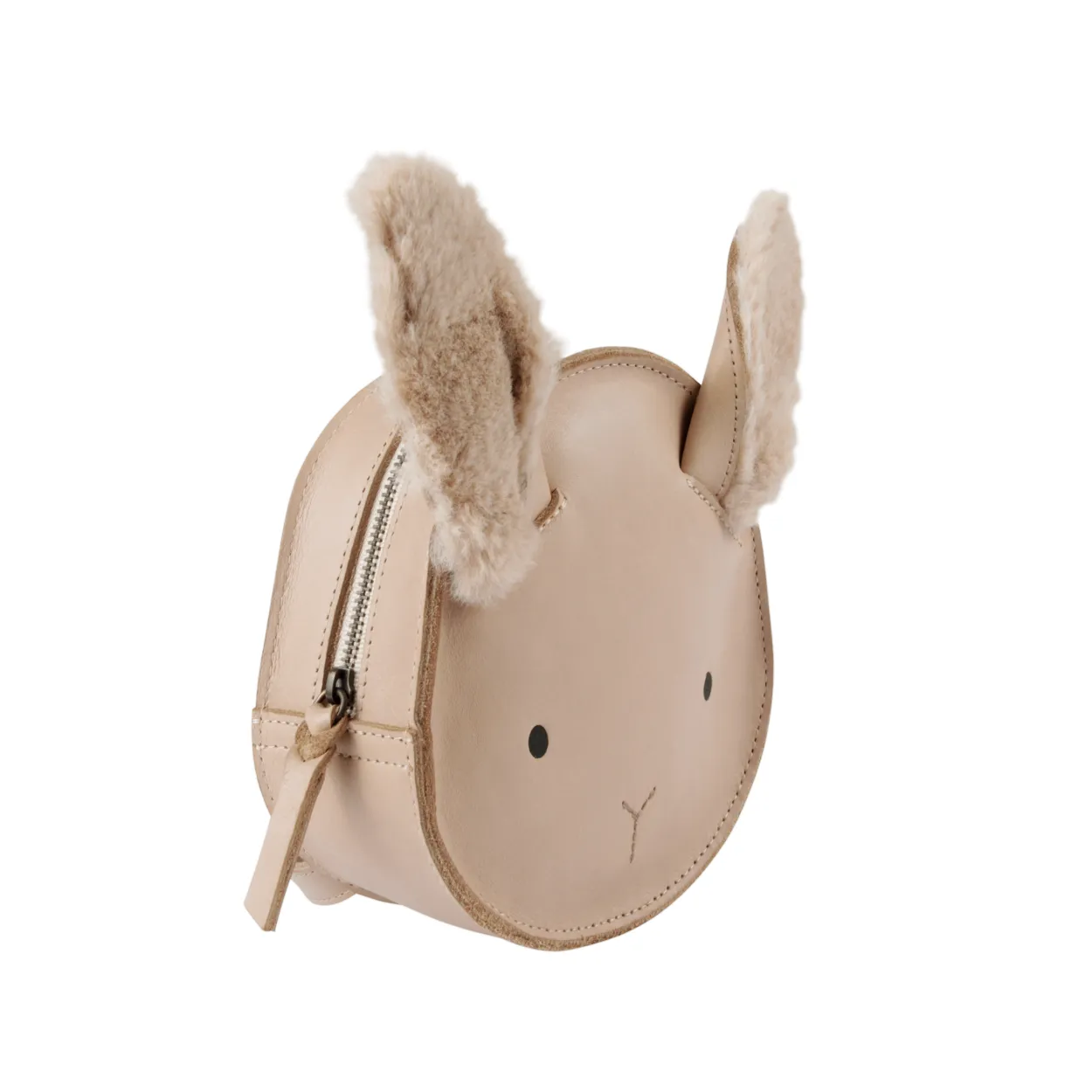 Donsje - Rucksack "Kapi Exclusive Backpack Fluffy Bunny" | light rust leather