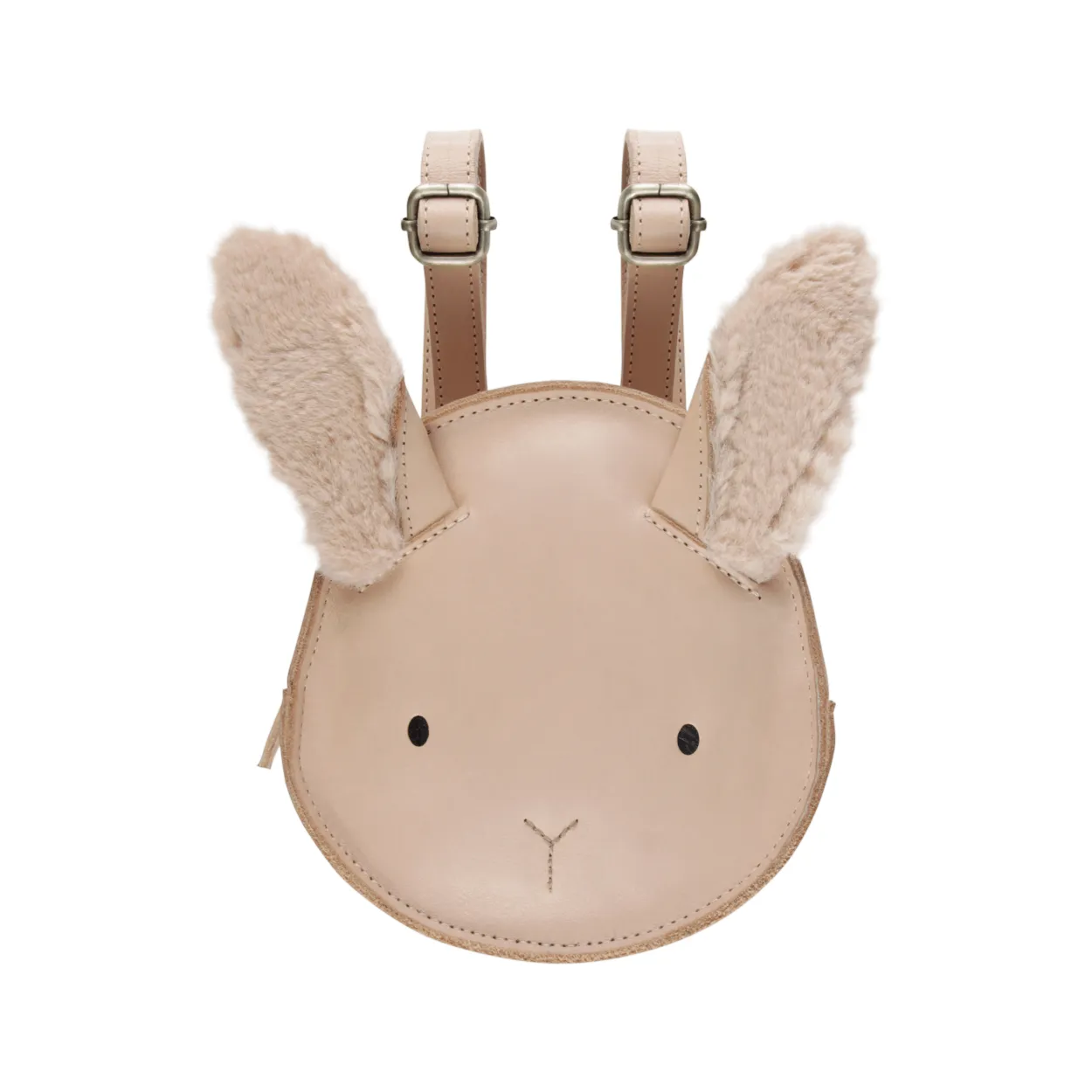 Donsje - Rucksack "Kapi Exclusive Backpack Fluffy Bunny" | light rust leather