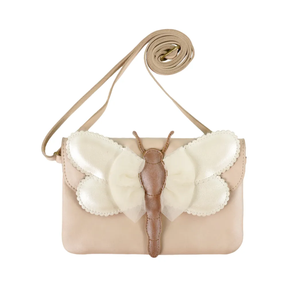 Donsje - Tasche "Brandi Purse - Shimmer Libelle" | powder metallic nubuck