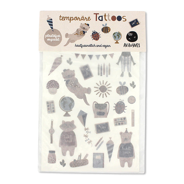 Ava & Yves - Kindertattoo-Set "Nature Kids“