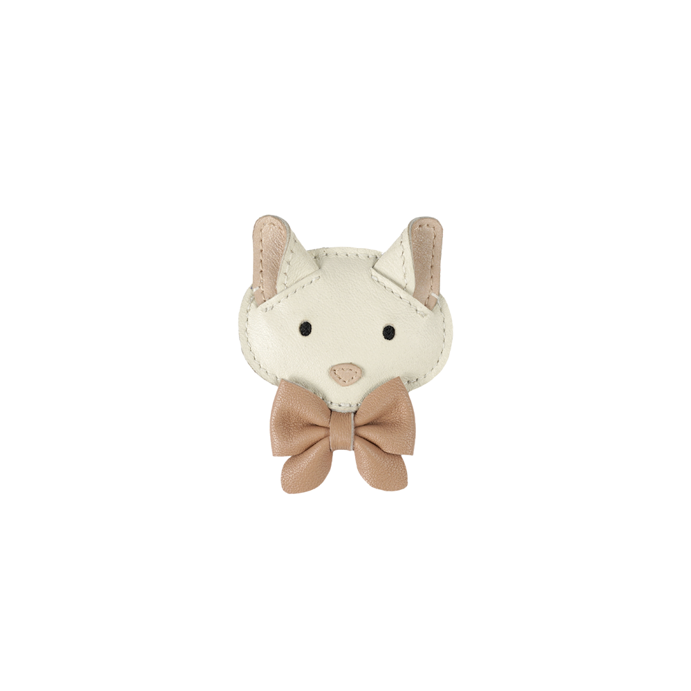 Donsje - Clip "Pua Clip Kitten" | off white leather