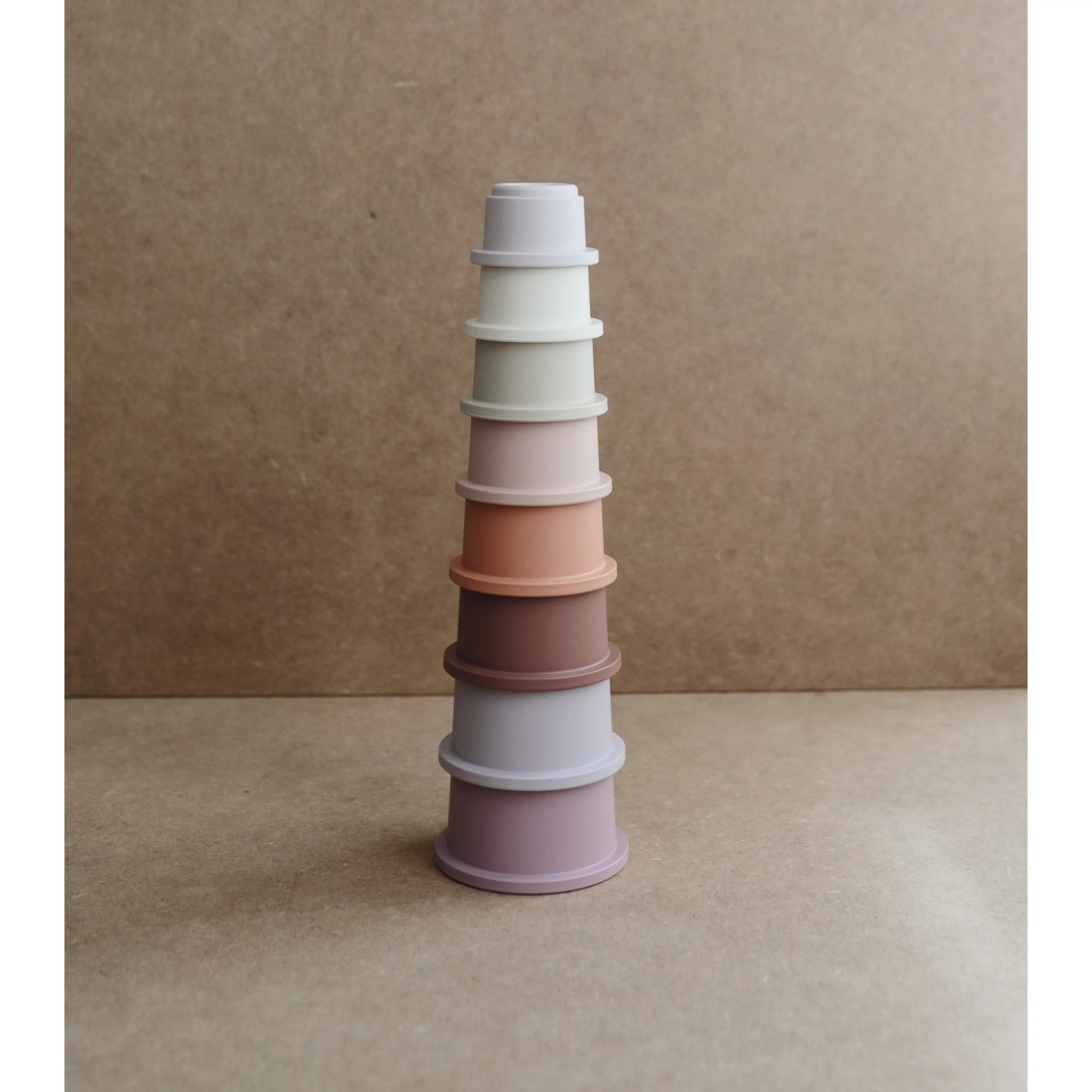 Mushie - Stapelturm "Mushie Stacking Cups"