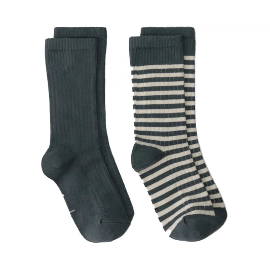 Gray Label - Socken "Ribbed Socks GOTS | 2-pack" | verschiedene Farben