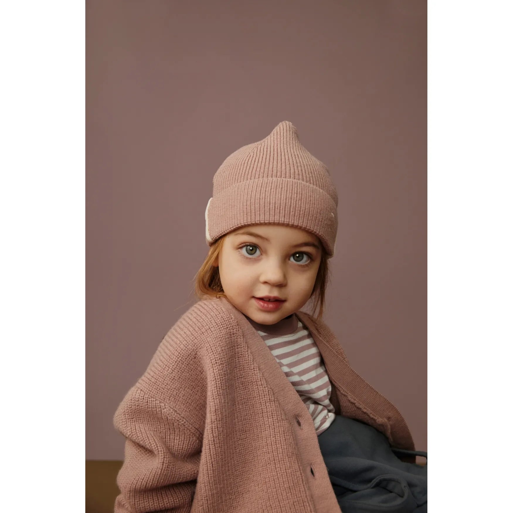 Gray Label - Kinder Mütze "Knitted Beanie"