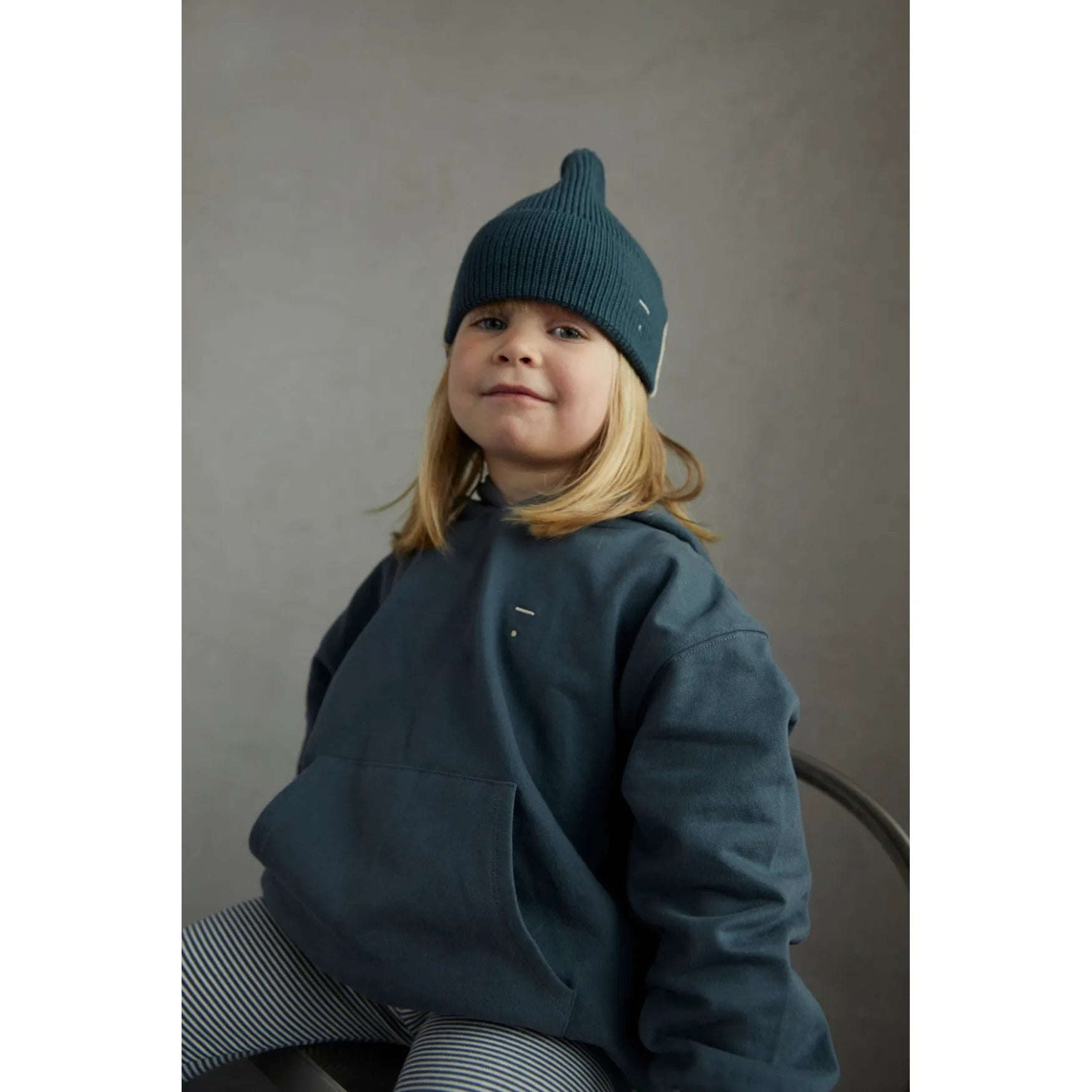 Gray Label - Kinder Mütze "Knitted Beanie"