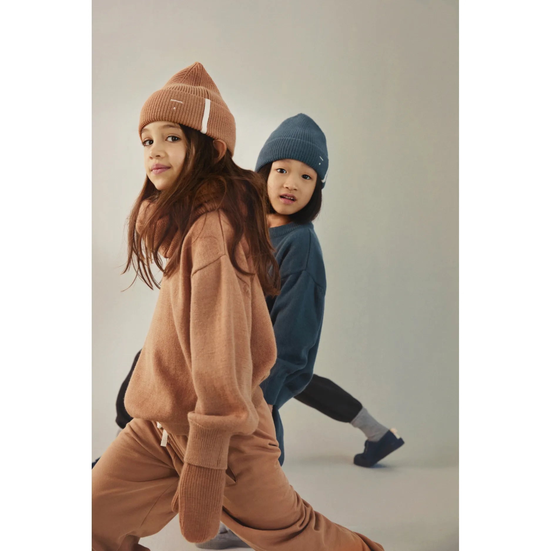Gray Label - Kinder Mütze "Knitted Beanie"