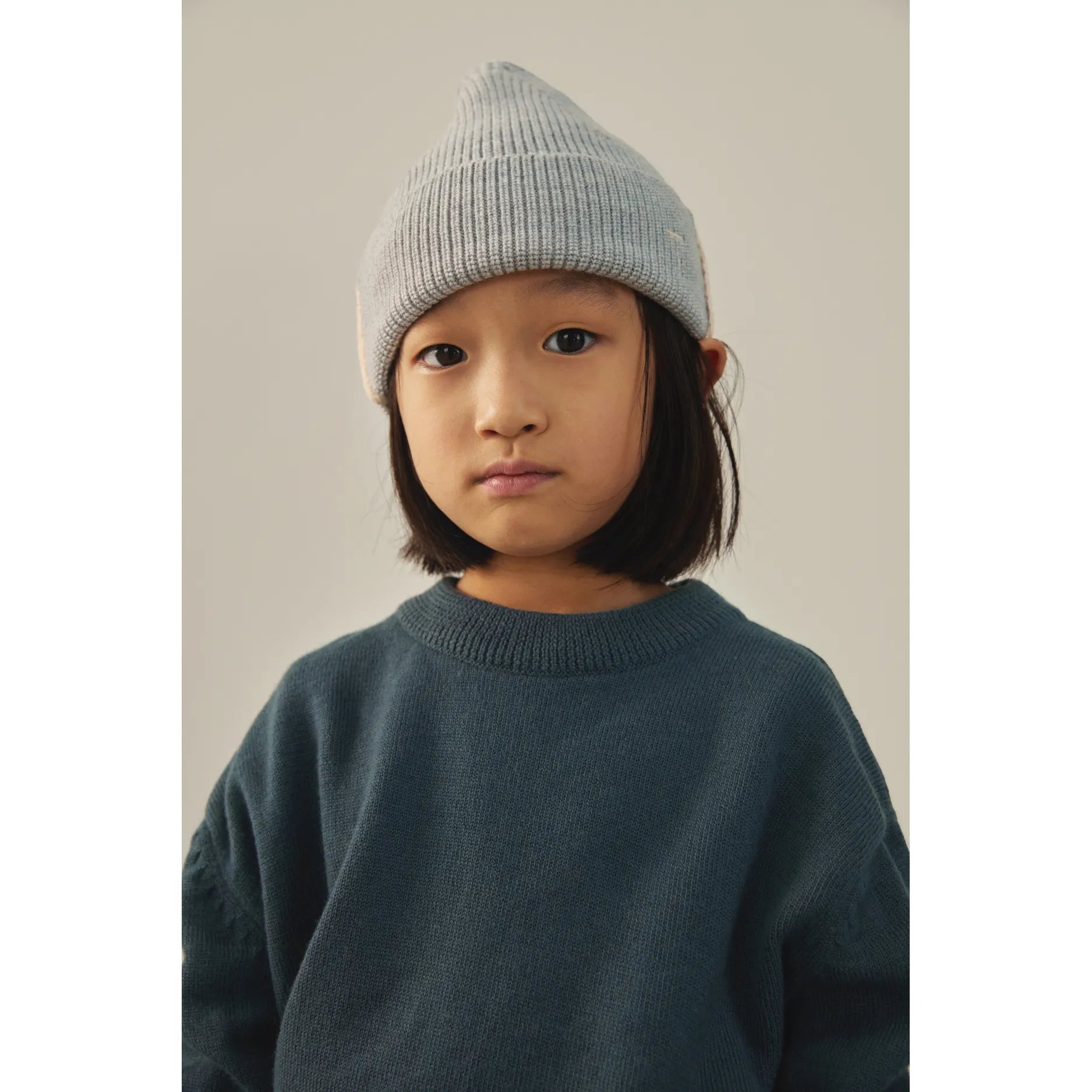 Gray Label - Kinder Mütze "Knitted Beanie"