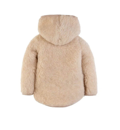 Alwero - Jacke für Kinder aus Wolle "MODY Junior" | beige - Leja Concept Store