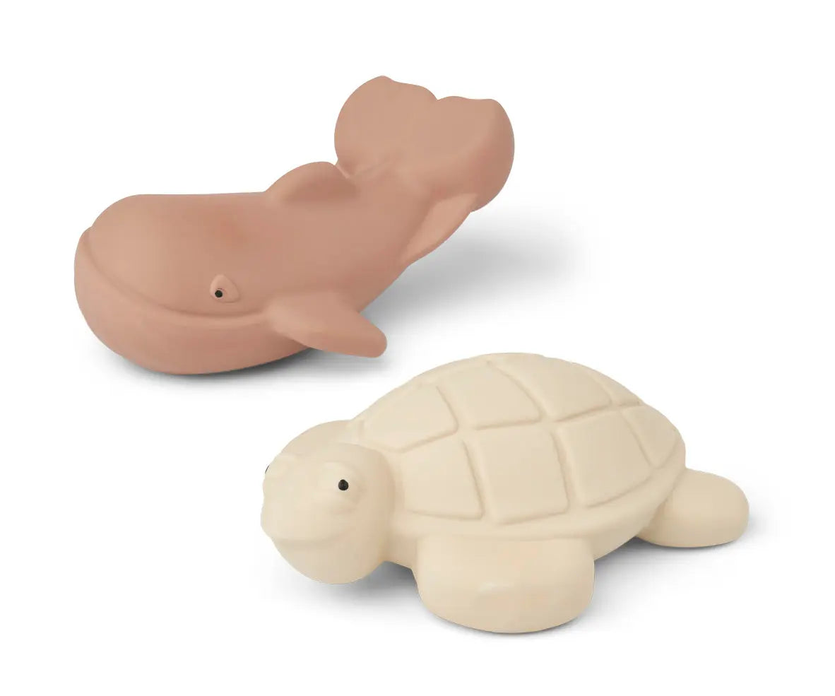 Liewood - 2er Pack Badespielzeug "Ned Bath Toys" | Tuscany Rose / Apple Blossom Mix Liewood