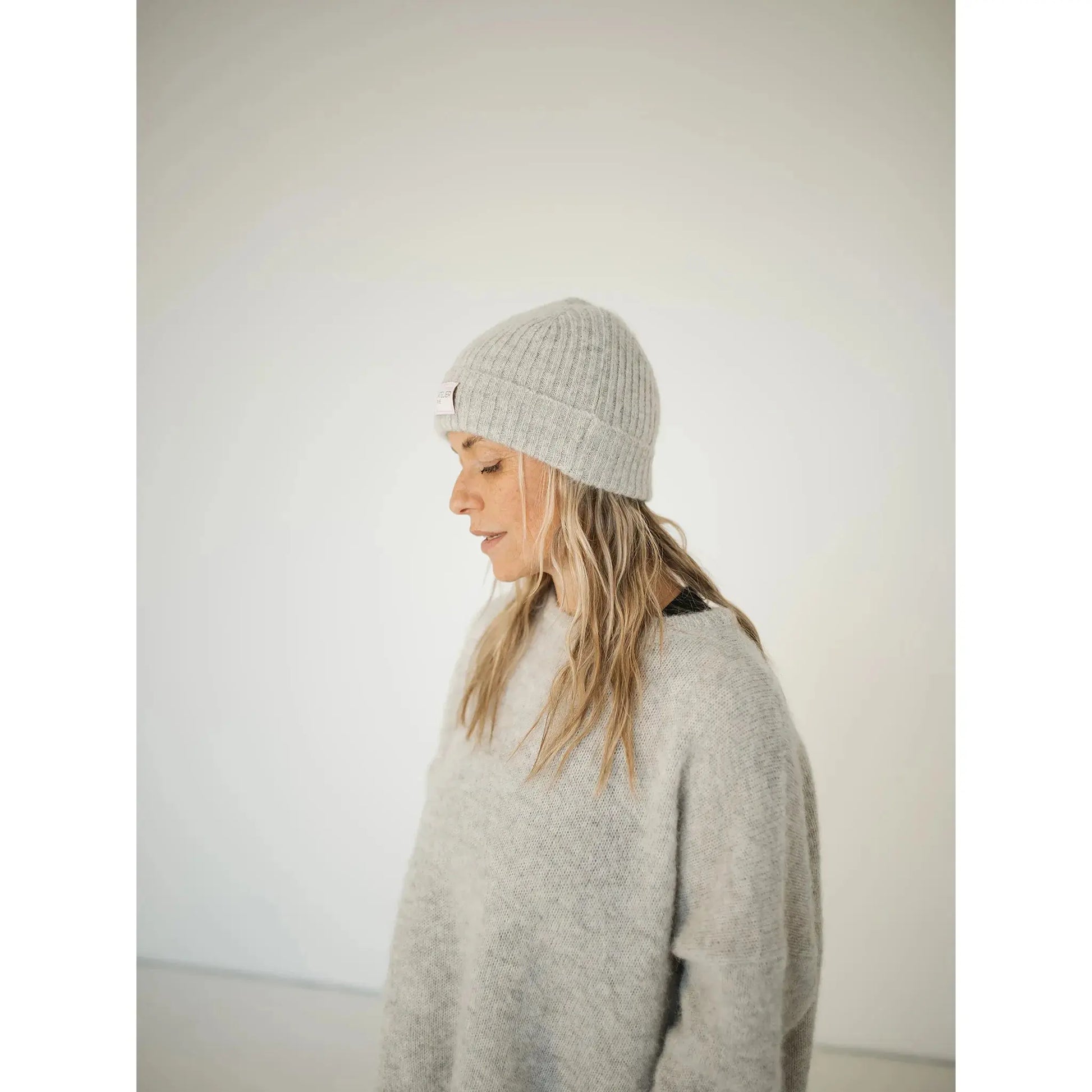 Atelier Rive - Beanie Erwachsene Alpaka "Claude Beanie Adult" | Birch Atelier Rive