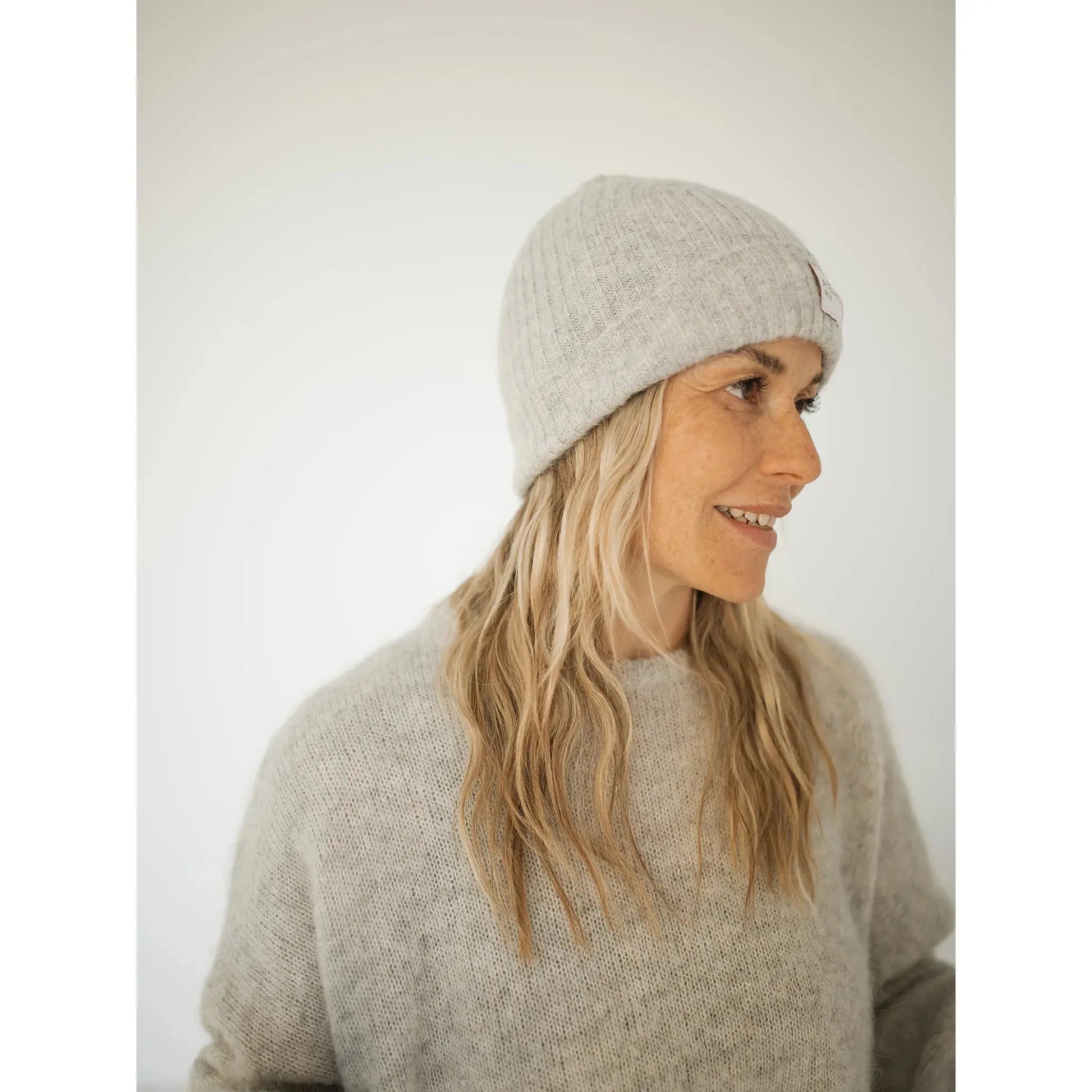 Atelier Rive - Beanie Erwachsene Alpaka "Claude Beanie Adult" | Birch Atelier Rive