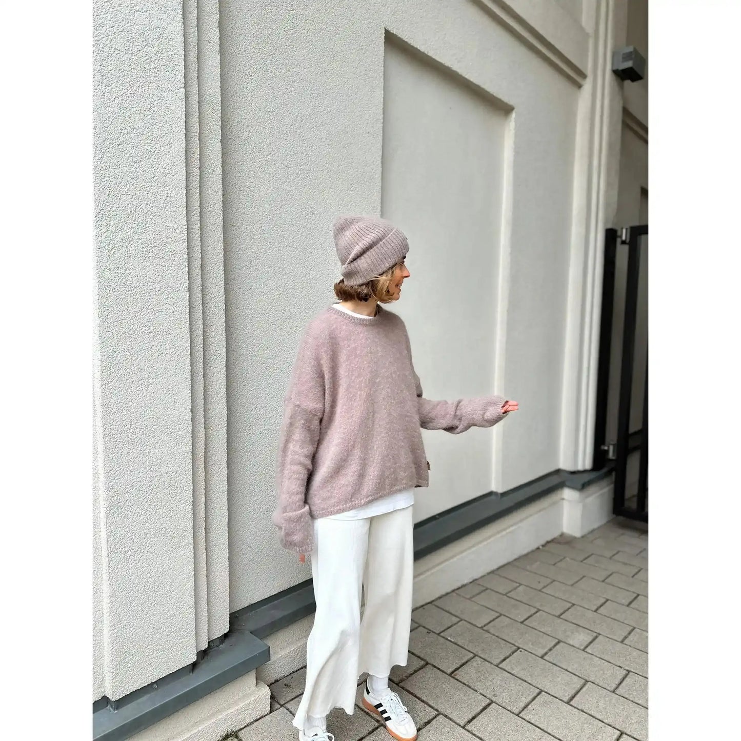 Atelier Rive - Beanie Erwachsene Alpaka "Claude Beanie Adult" | Noisette Atelier Rive