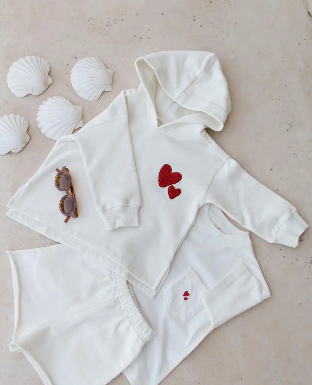 Atelier Rive - Heart Hoodie | Cream Atelier Rive