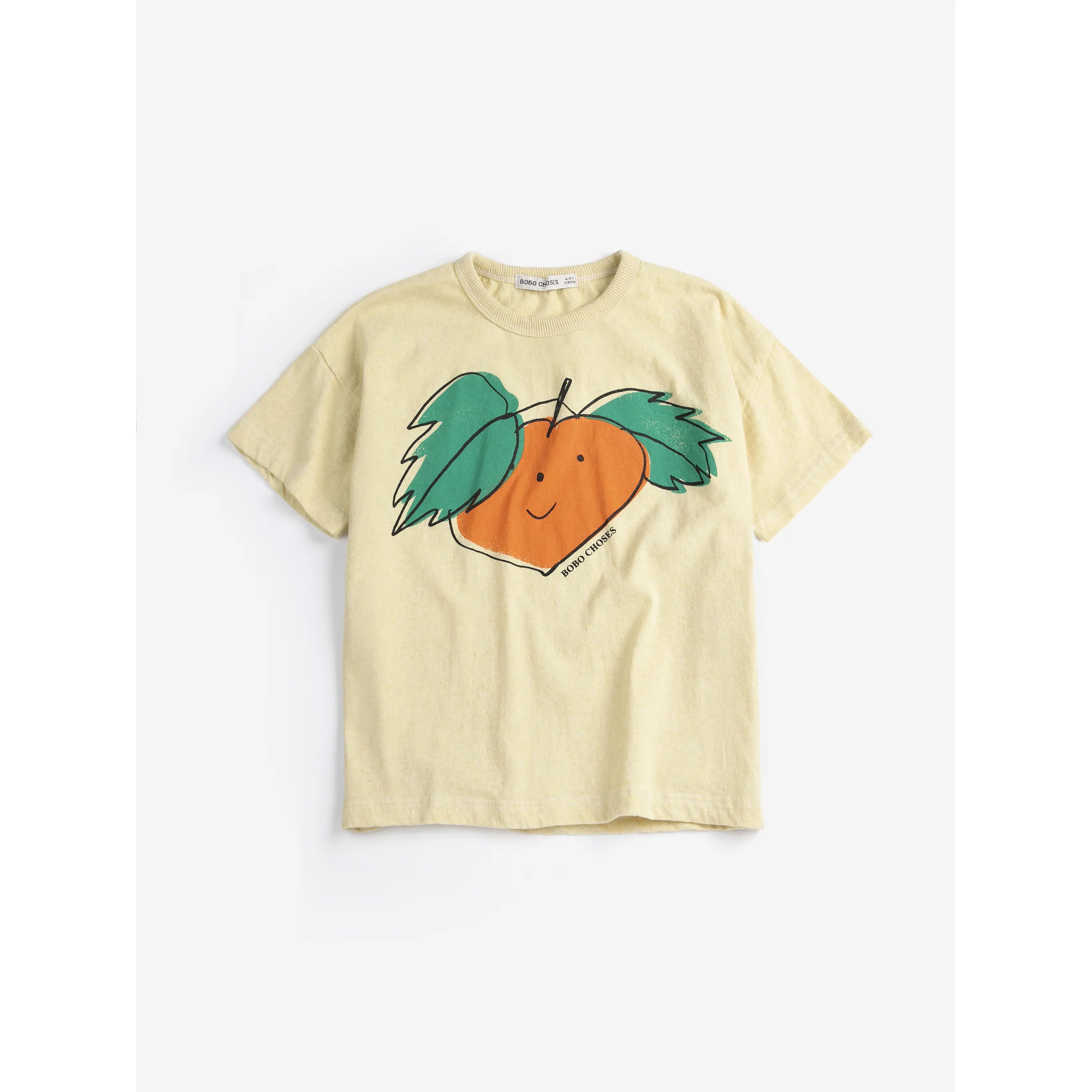 Bobo Choses - T-Shirt "Tangerine T-shirt" | yellow