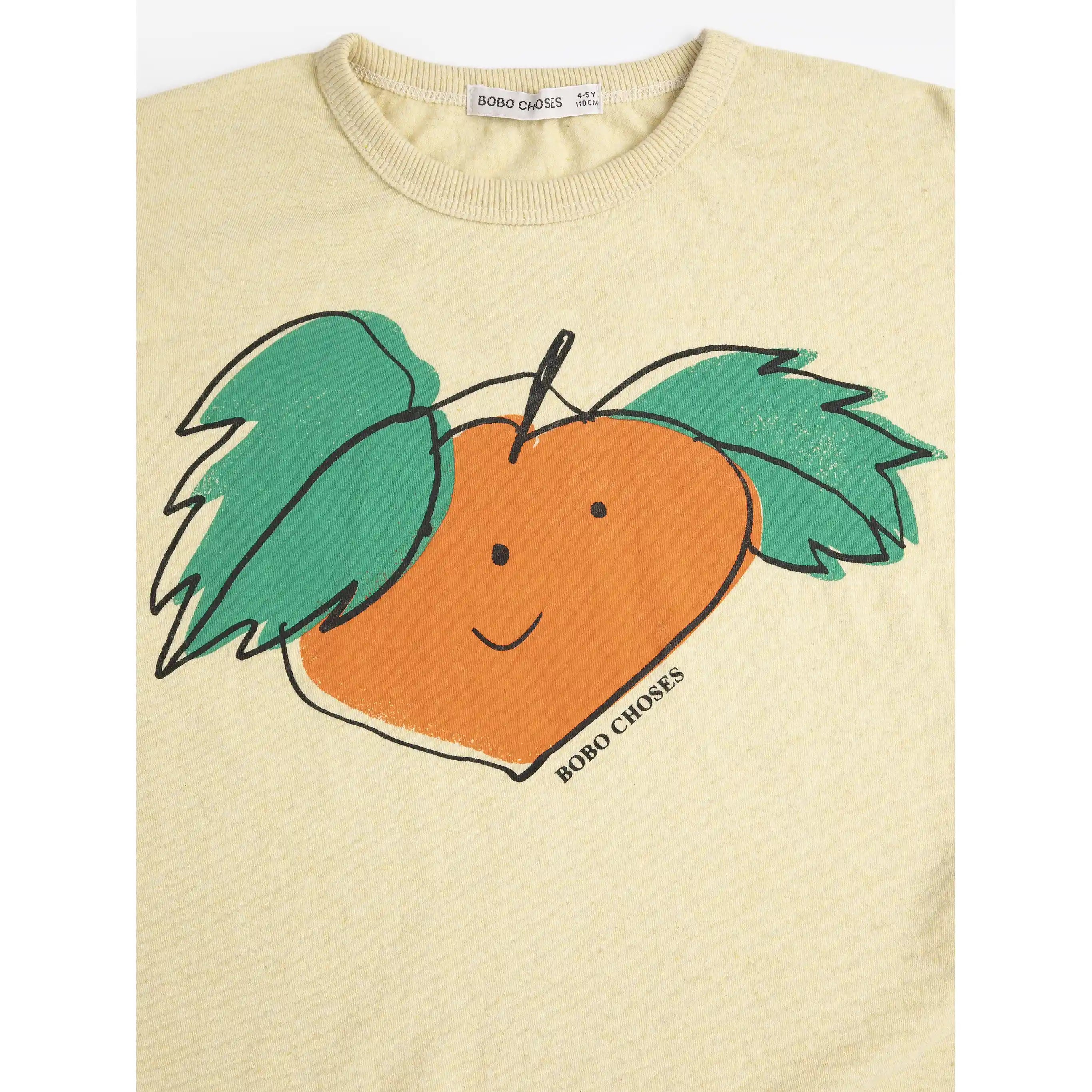 Bobo Choses - T-Shirt "Tangerine T-shirt" | yellow