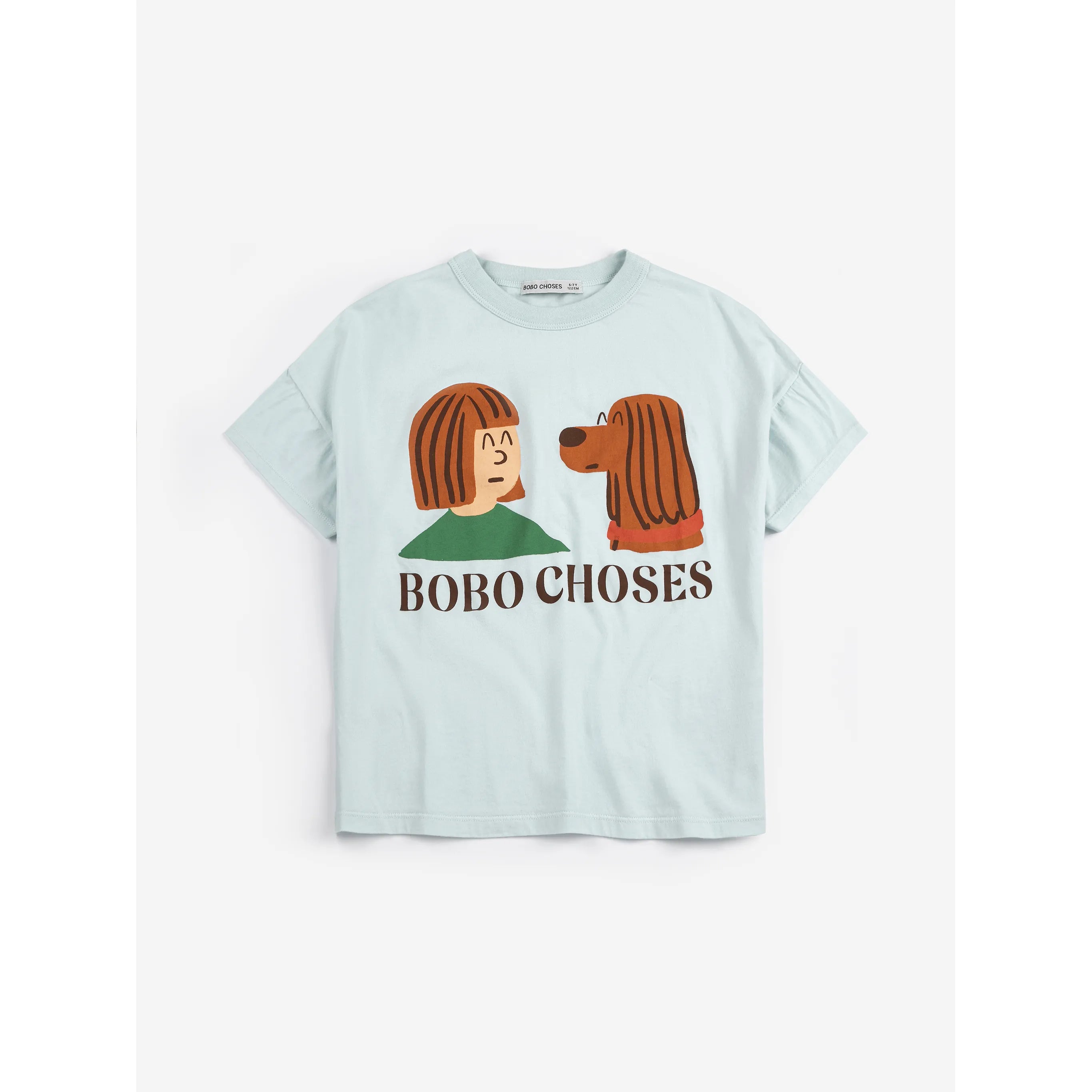 Bobo Choses - T-Shirt "Friends In A Pickle T-shirt" | light blue