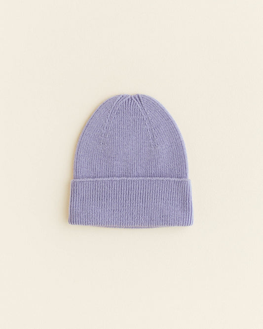 Hvid - Mütze "Fonzie Newborn" | lilac - Leja Concept Store
