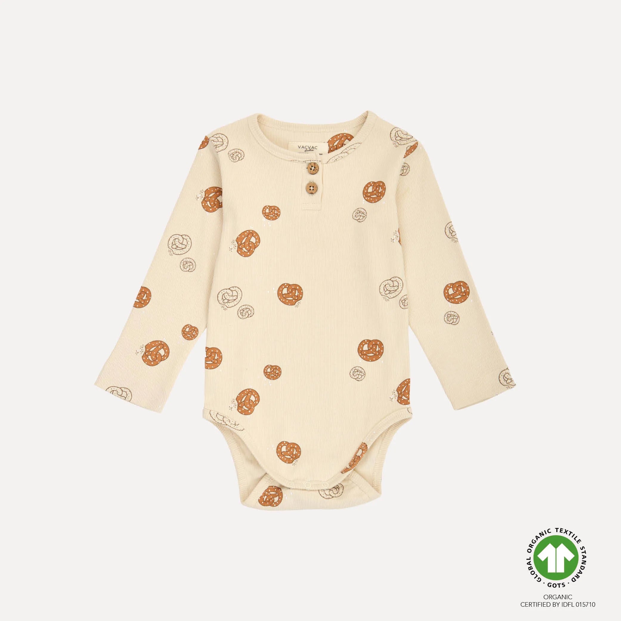 VacVac Studio - Body "BILLIE Bodystocking LS" | beige / Pretzel Pop