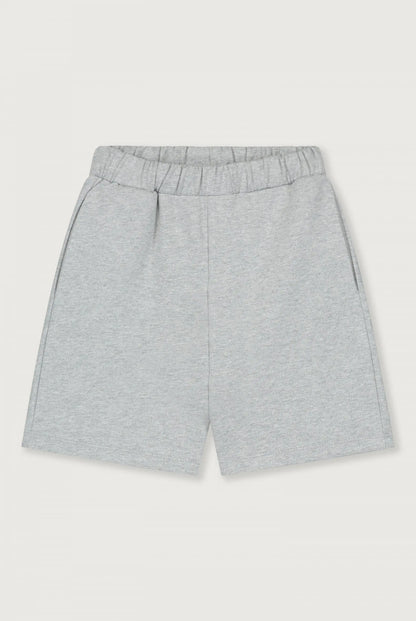 Gray Label - Lange Shorts "Long Shorts GOTS" | grey melange