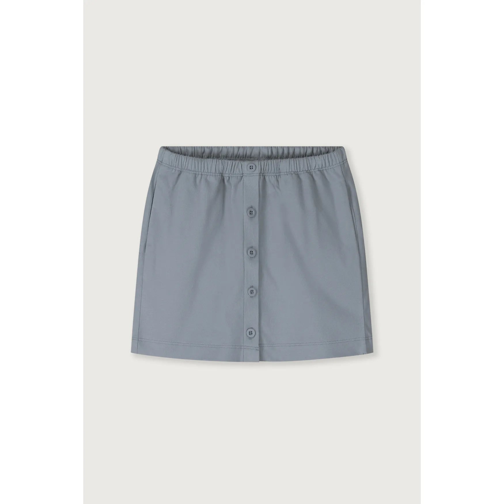 Gray Label - Rock "Skirt with Buttons GOTS" | stone gray