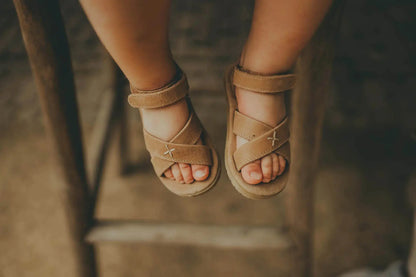 Donsje - Sandalen / Babyschuhe "Tobi" | truffle nubuck Donsje