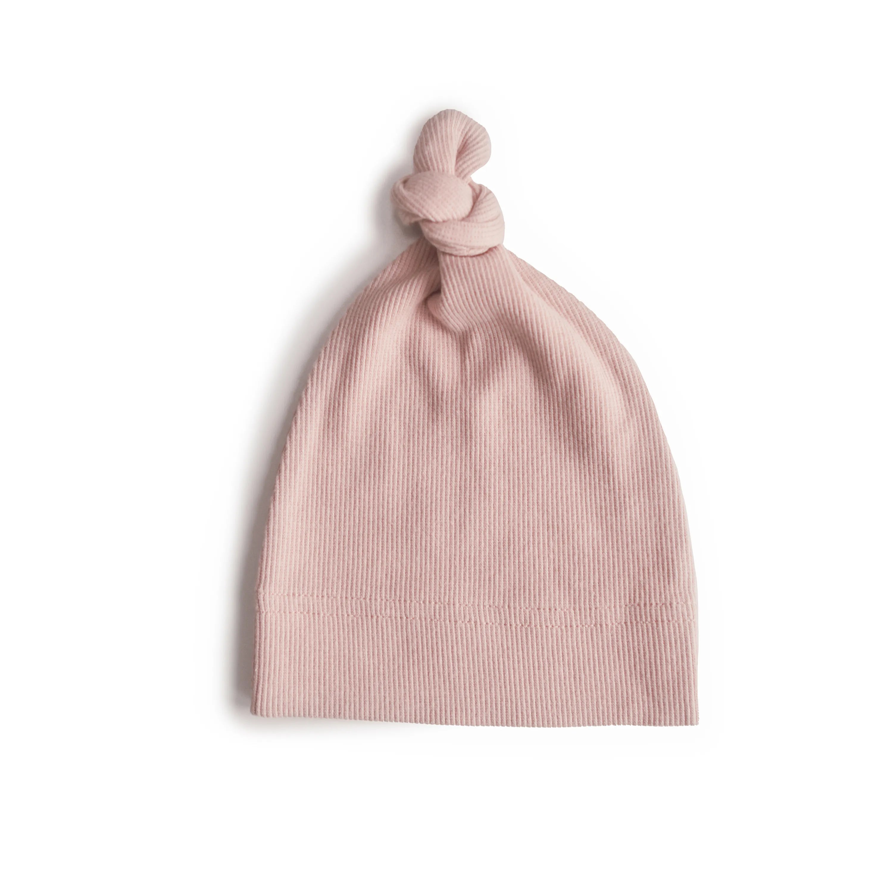 Mushie - Geknotete Babymütze "Ribbed Baby Beanie"
