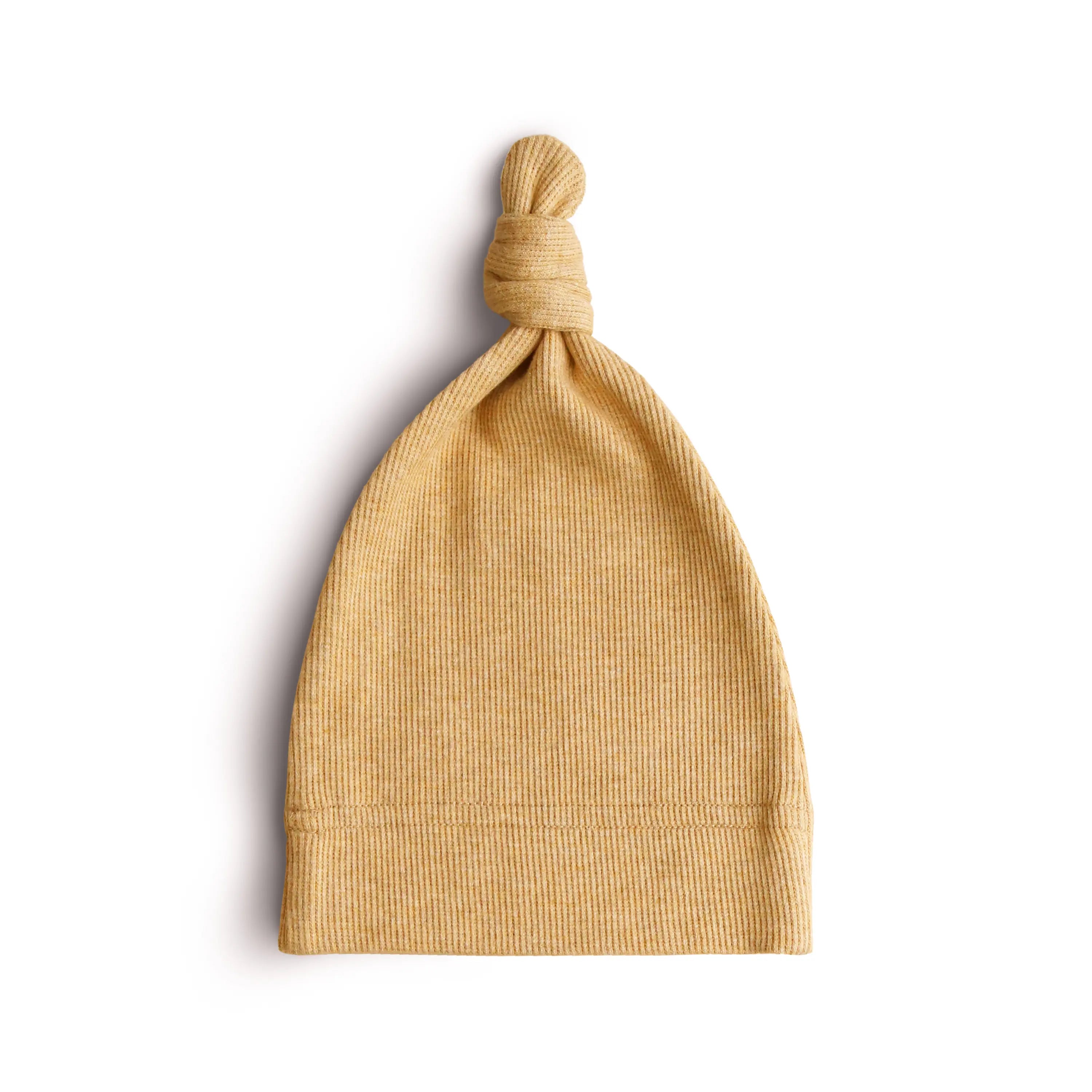 Mushie - Geknotete Babymütze "Ribbed Baby Beanie"