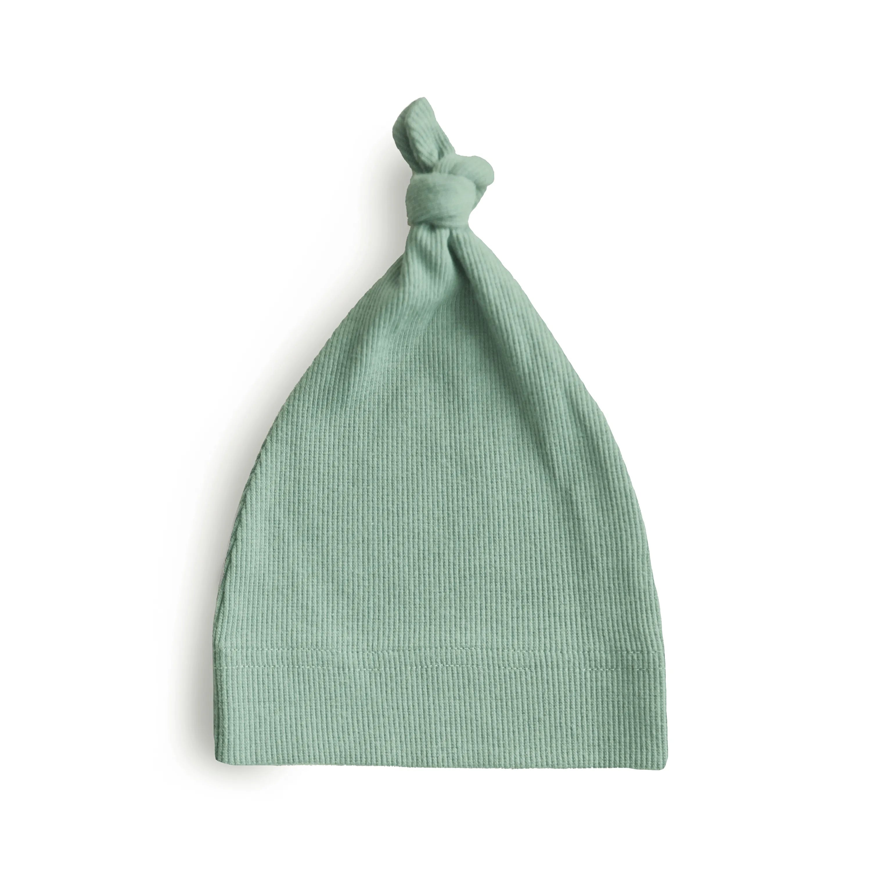 Mushie - Geknotete Babymütze "Ribbed Baby Beanie"