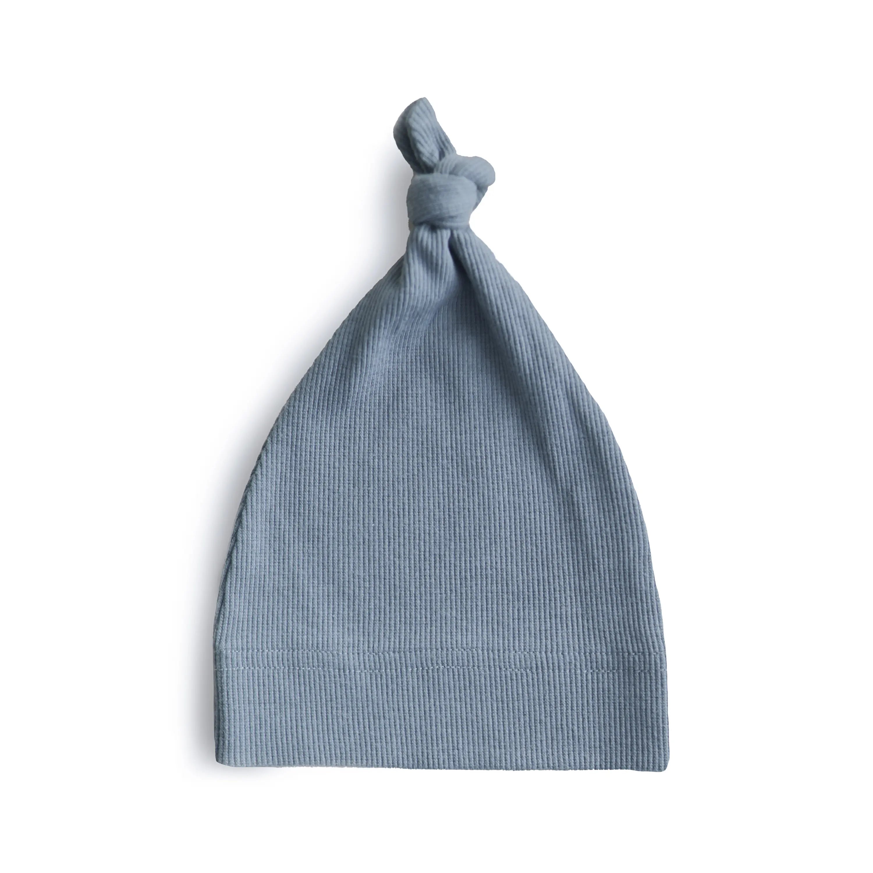 Mushie - Geknotete Babymütze "Ribbed Baby Beanie"