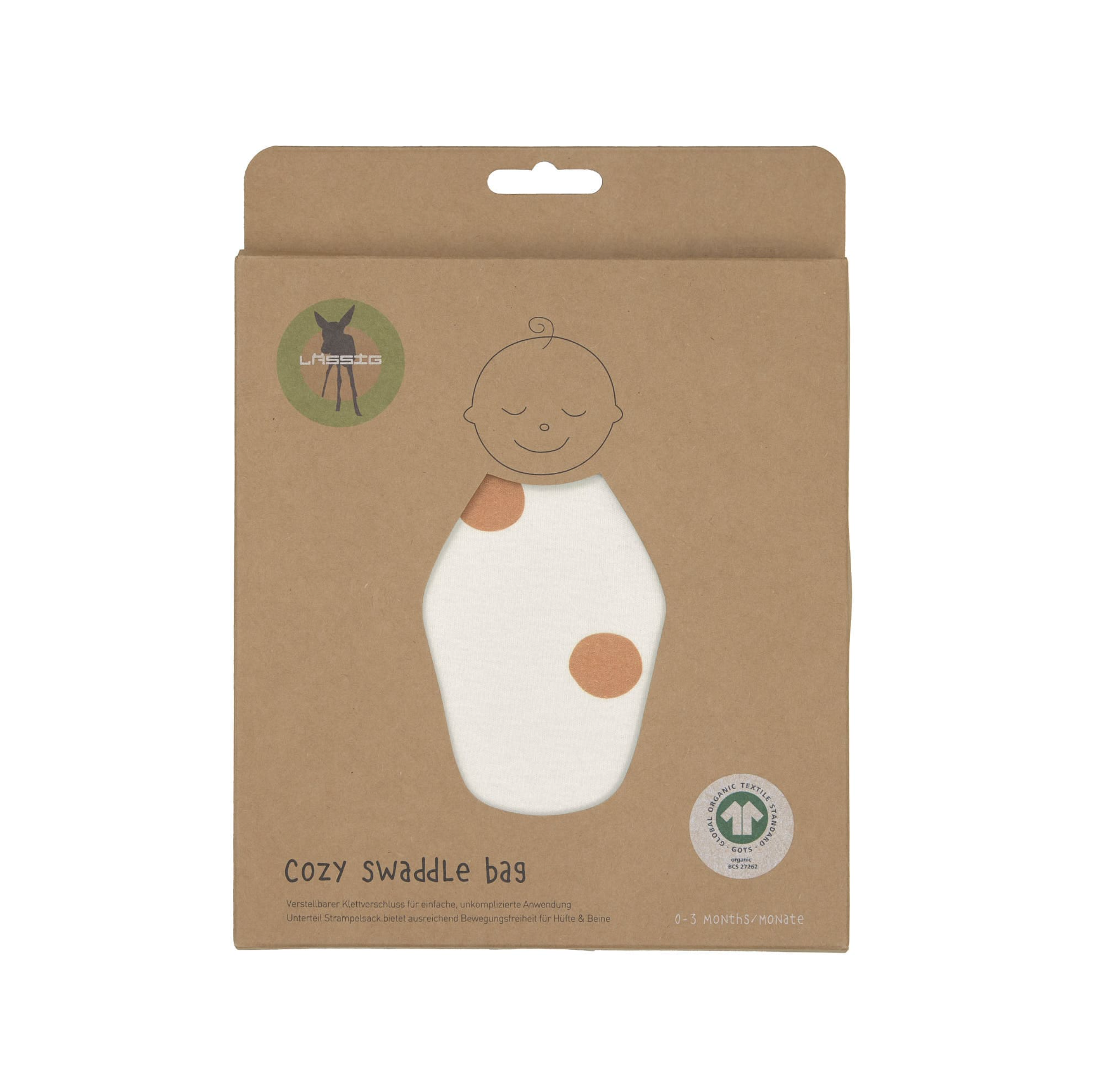 Lässig - Rucksack "Big Dots Milky" | weiß