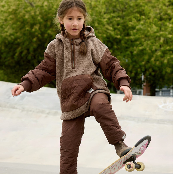 Mini A Ture - Thermo Hose "MATJAVA thermo pants. GRS" | Chestnut brown