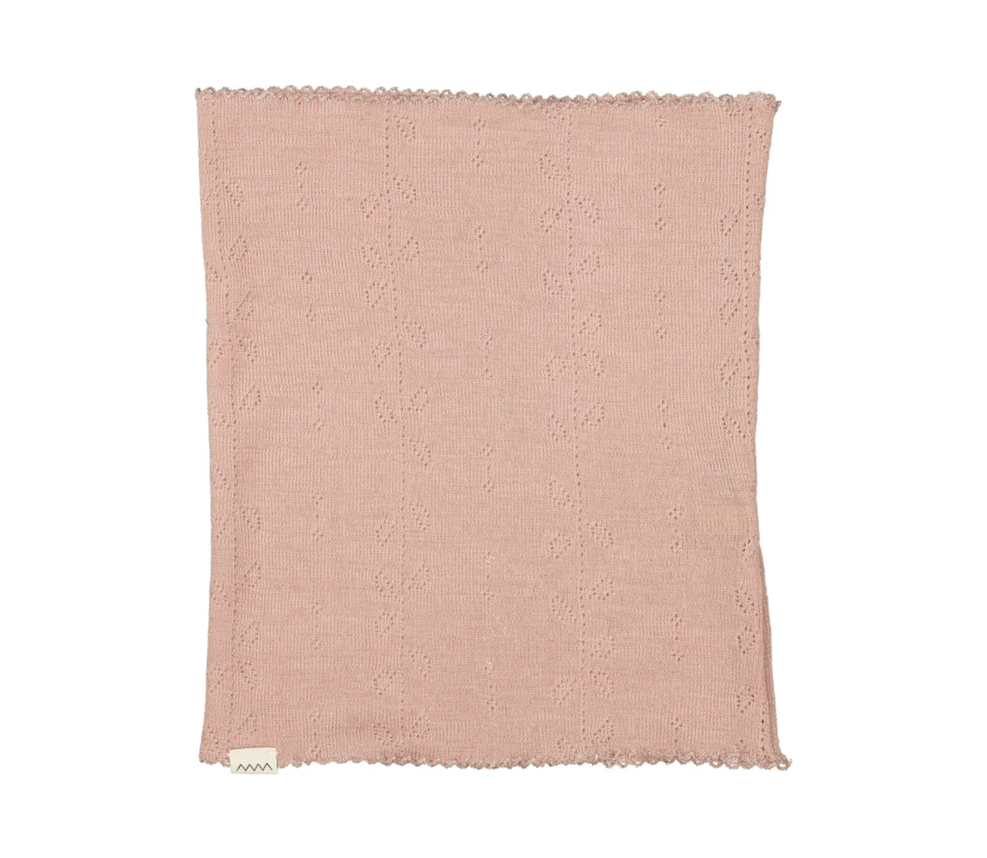 MarMar Copenhagen - Loop "Buff, Wool Pointelle Scarf" Baby / Kind | Burnt Rose
