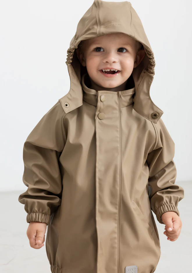 MarMar Copenhagen - Regenjacke und -hose "Oddy Set, Rain Set" | Sepia Brown