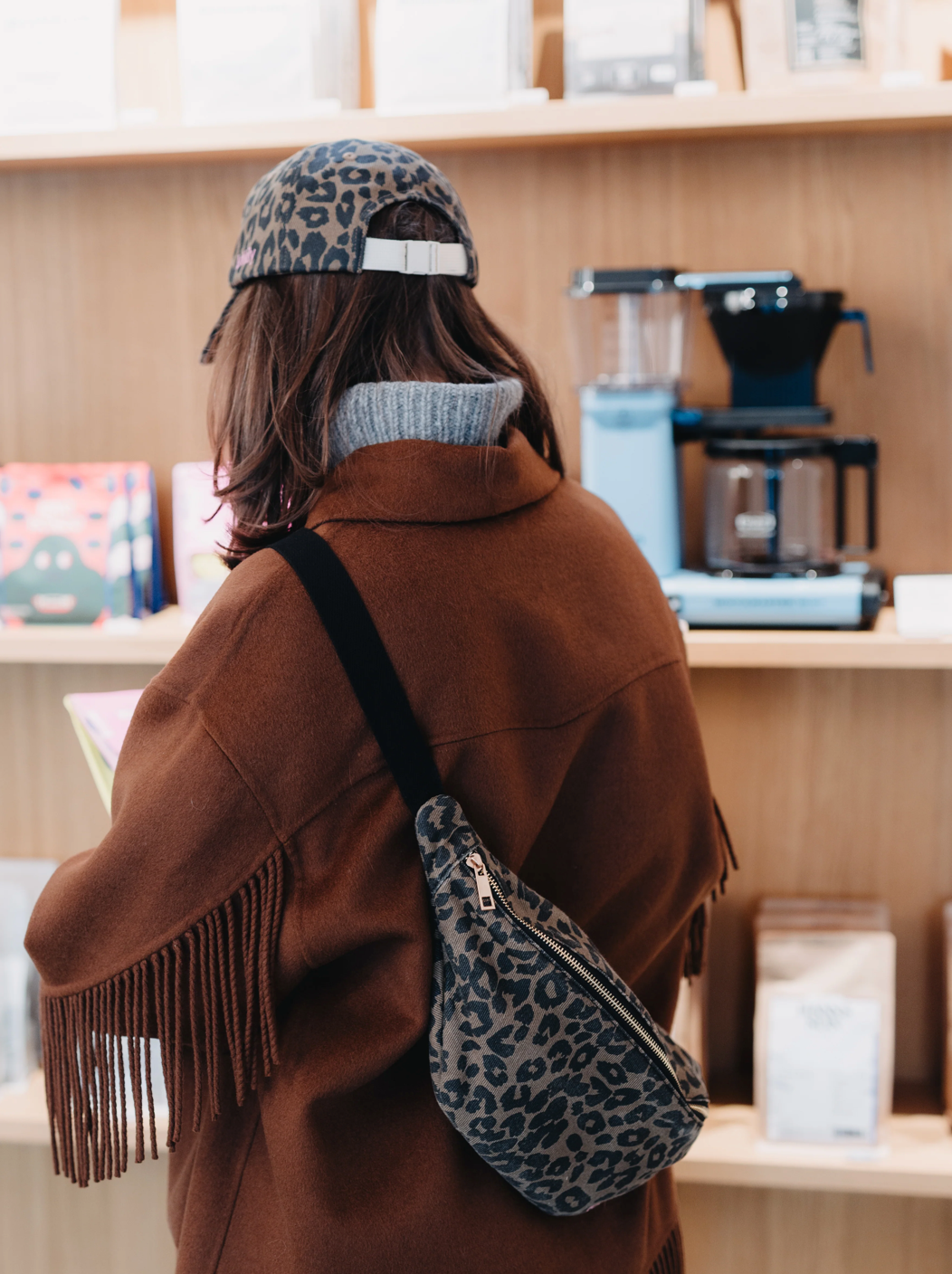 Lukkily - Tasche / Belt Bag Big | canvas leo light brown