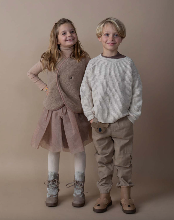 Donsje - Hose "Theoule Trousers" für Kinder | soft sand