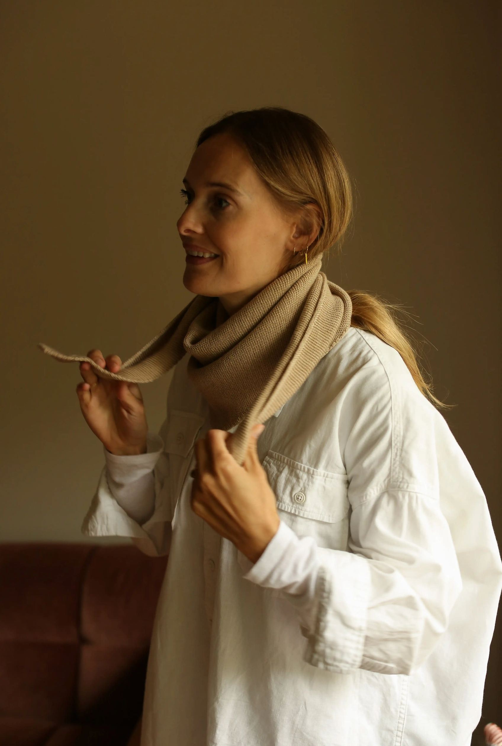 Hvid - Schal "Triangle scarf Josephina" | verschiedene Farben