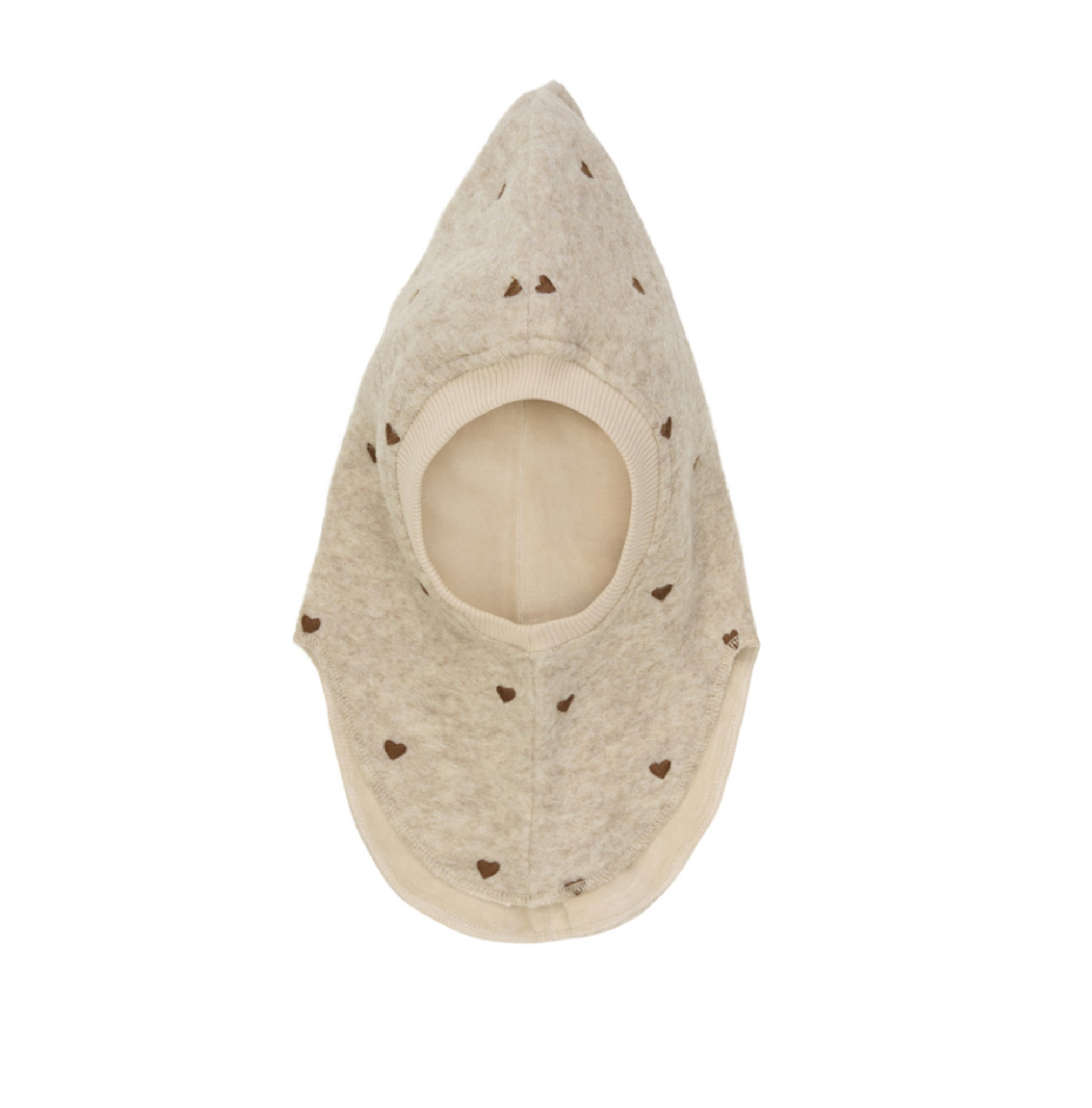 Huttelihut - children's balaclava "PLYS E-hut Wool" | camel