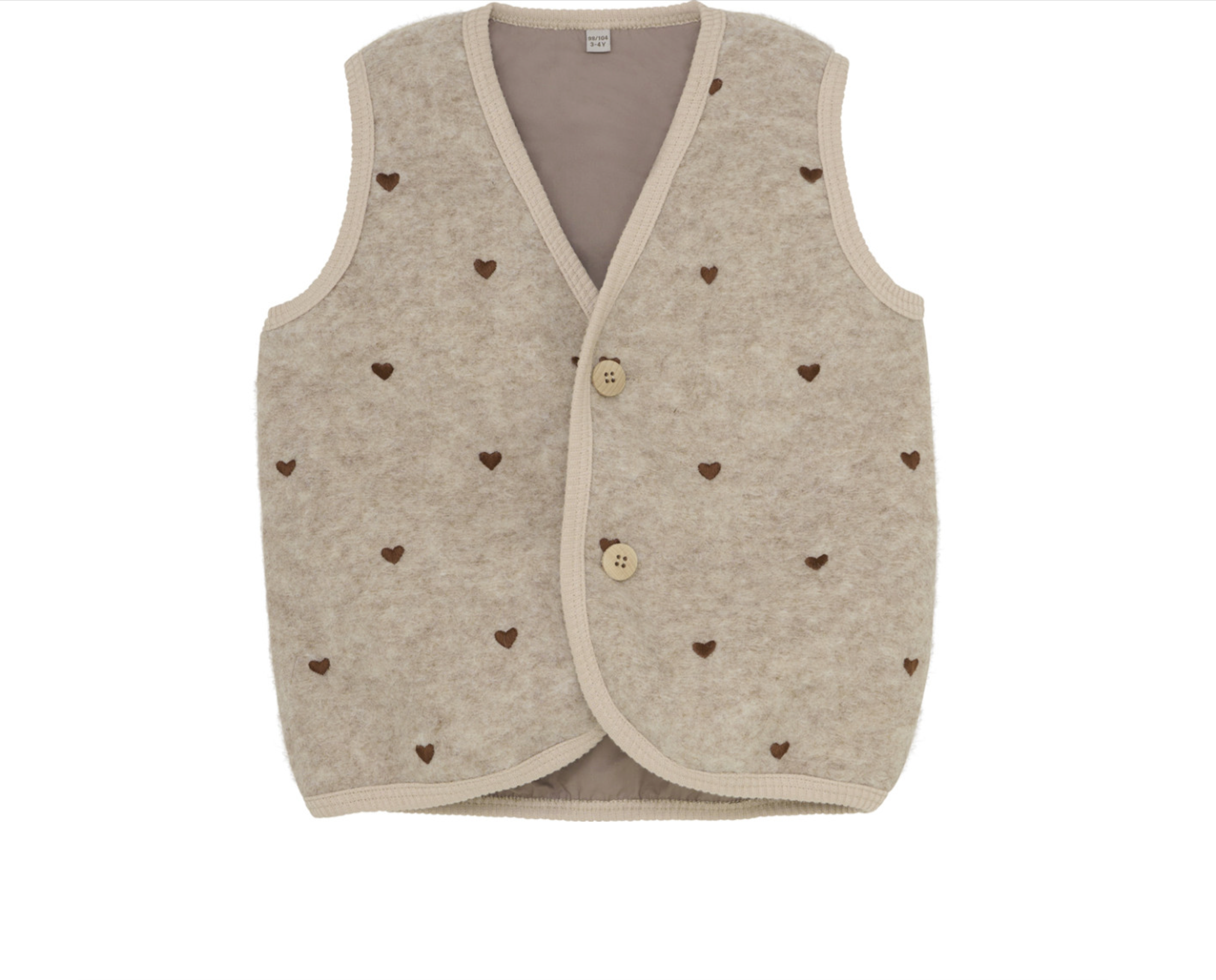 Huttelihut - children's balaclava "PLYS E-hut Wool" | camel