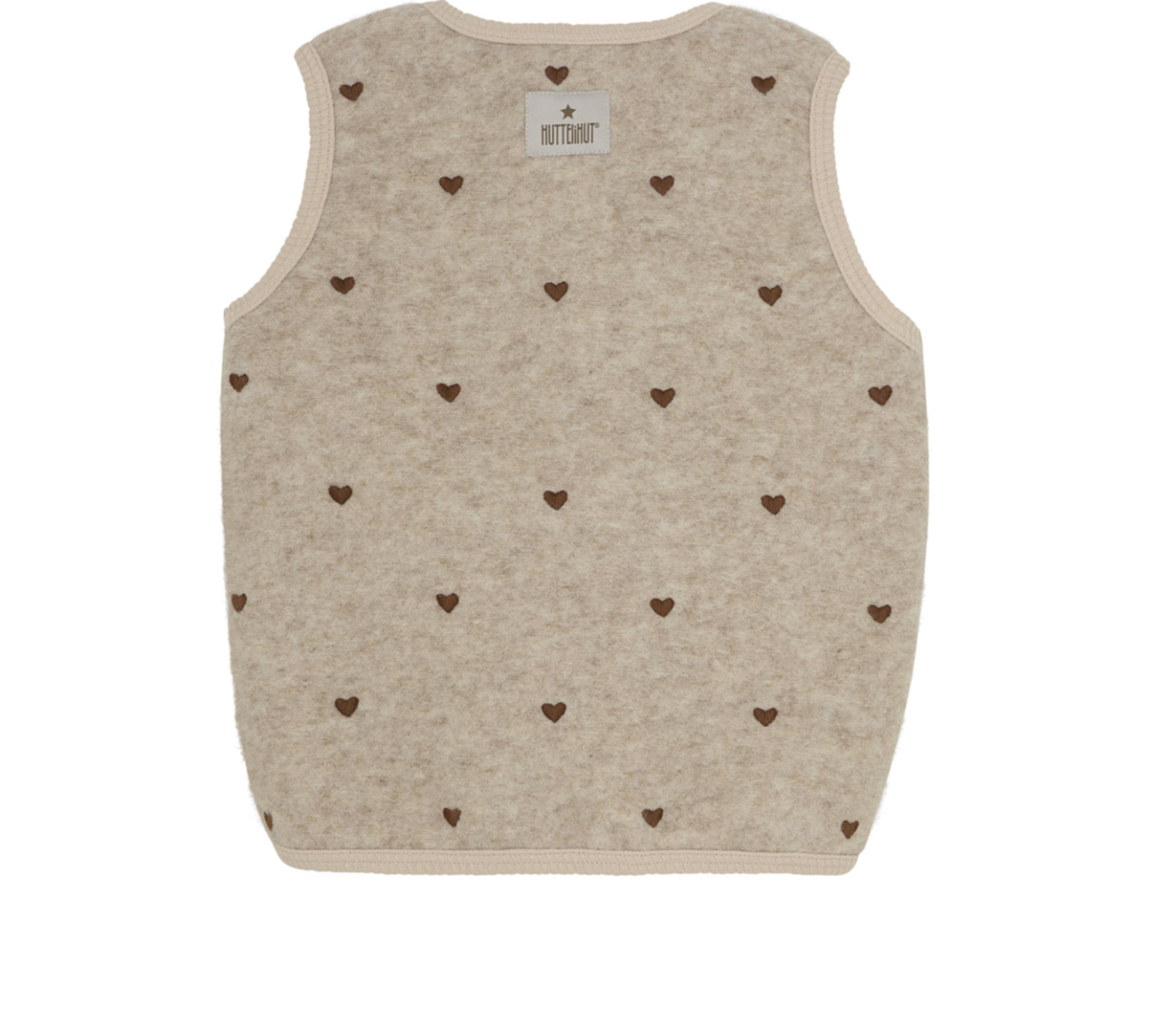 Huttelihut - children's balaclava "PLYS E-hut Wool" | camel