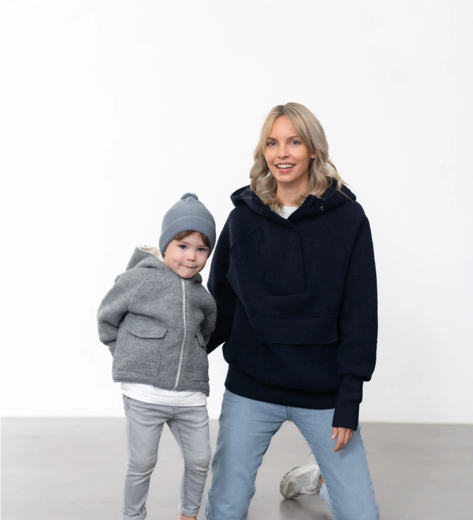 Halfen - Walk-Winterjacke mit Teddy "Walk Normal" | greige